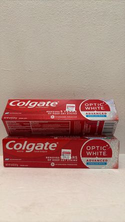 Colgate Optic White Advanced Sparkling White Toothpaste Combo Set (4.5 Oz Each)