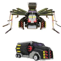 TURNING MECARD Mega Spider Transforming Robot Spider Anime Transformers Japan
