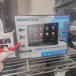 New Appla Car Play 10 Inch With Warranty Soundstream 