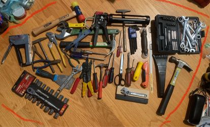 Large Tool Lot – Husky, Estwing, Hand Tools, Level & More