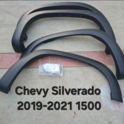Chevy Silverado 2019-2024 Fender Flares 1500