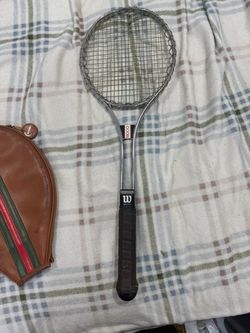 Wilson T 4000 Jimmy Connor’s metal 70s tennis racket excellent condition very rare
