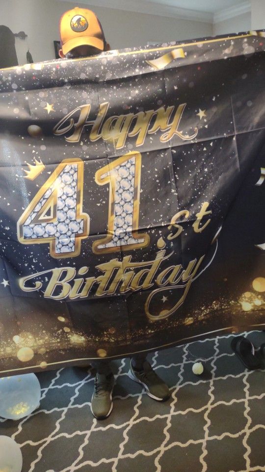 Birthday Banner Backdrop