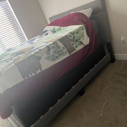 Queen Bed Frame Upholstered Bed