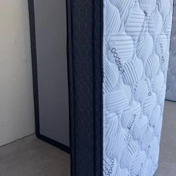 White Bamboo Twin Size Set 