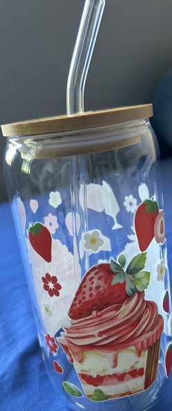 16 Oz Glass Cup