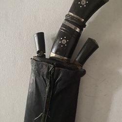 Antique Lionhead 37” Kukri MASSIVE Sword (NOT Knife) Serious Collector Only: You Will Not Find Another