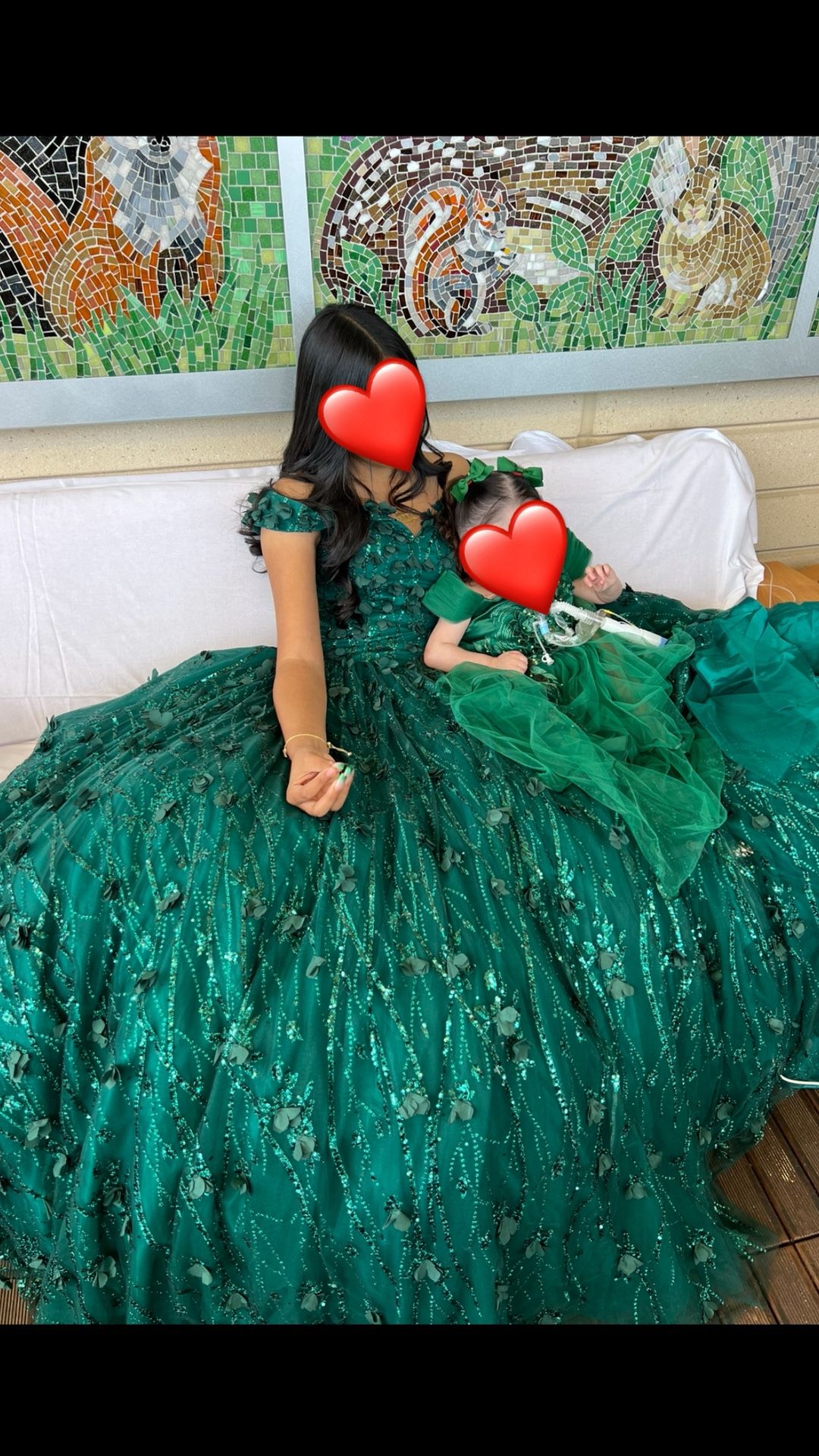 Green Quinceanera Dress
