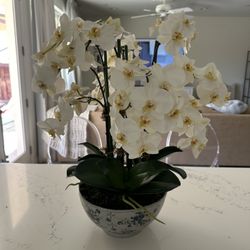 Faux Orchid Arrangement