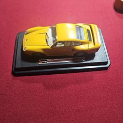 (Burago)Porsche 911 Turbo Diecast