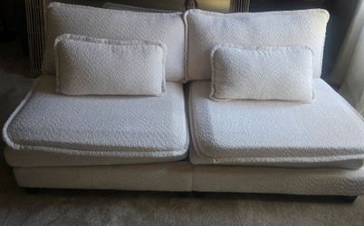 Beautiful textured couch