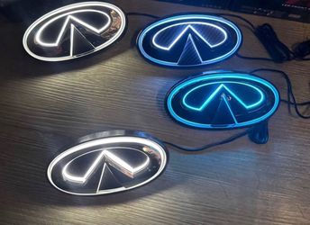 Infiniti Q50 2014 -2017 &  (18+ ) Glow RGB Changing color Emblem
