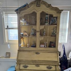 Vintage 1940s-1970s Secretary Desk