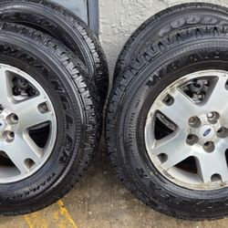 235 70 16 TIRES AND RIMS