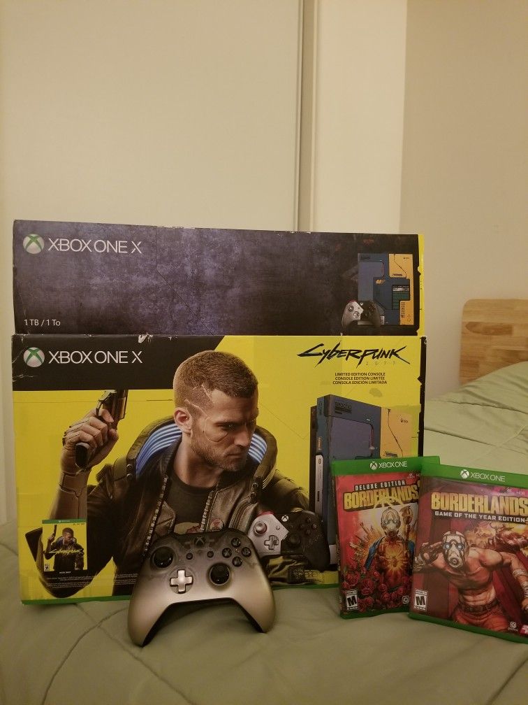 Limited Edition Xbox One X Cyberpunk 2077