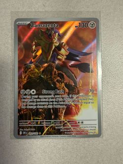Pokemon, Zamazenta - 201/182 - SV10: Destined Rivals