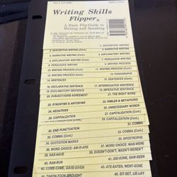 Writing Skills Flipper