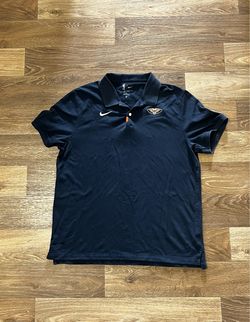 Nike navy New Orleans Pelicans polo