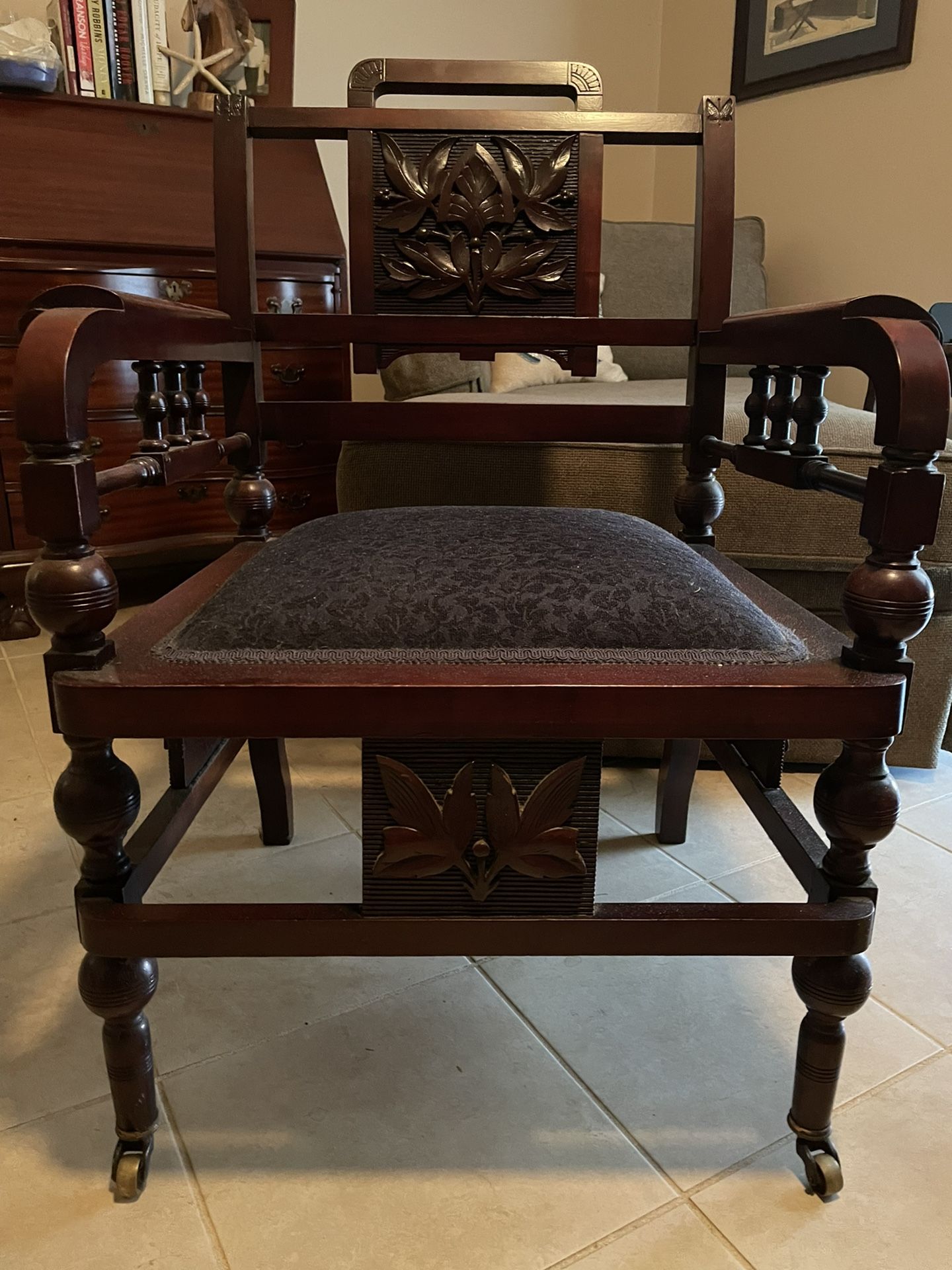 Antique  Asian Arm chair