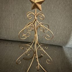 Gold Wired Christmas Tree