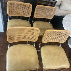 Cesca Style Chairs- Set Of 4 