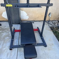Press Bench and Electric Treadmill