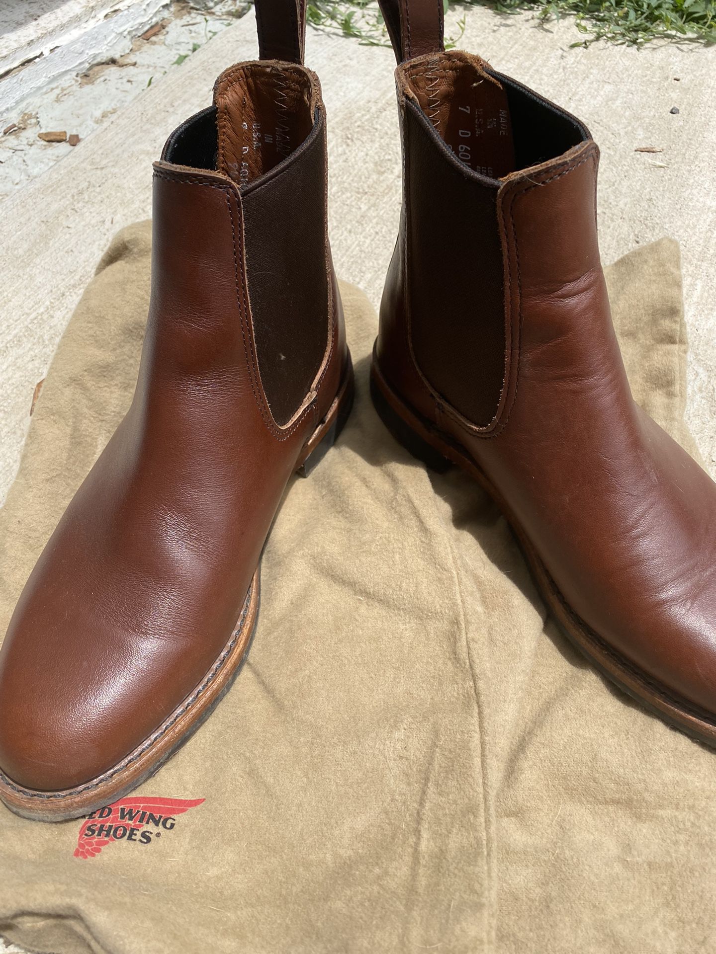 Red Wing Williston Chelsea 6 In Boot Men’s Size 7