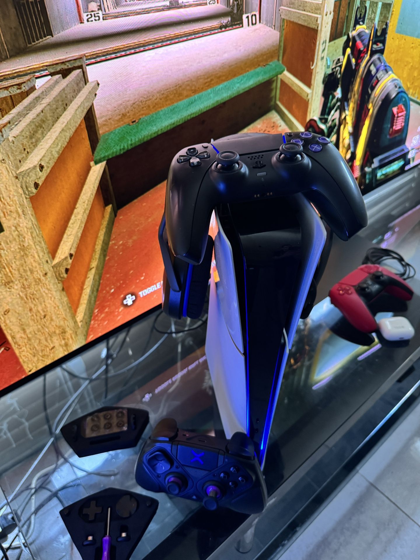 PS5 PlayStation 5 With Pro Gaming Controller And Hyper X Gaming Headset