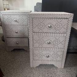 Elegant Nightstands (Set of 2) – Like New