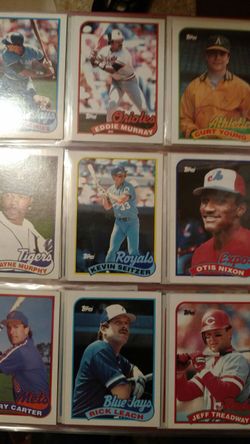 Baseball cards
