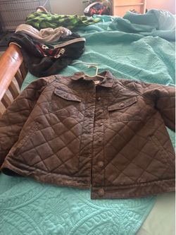 Women’s large leather jacket