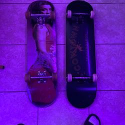 skateboards