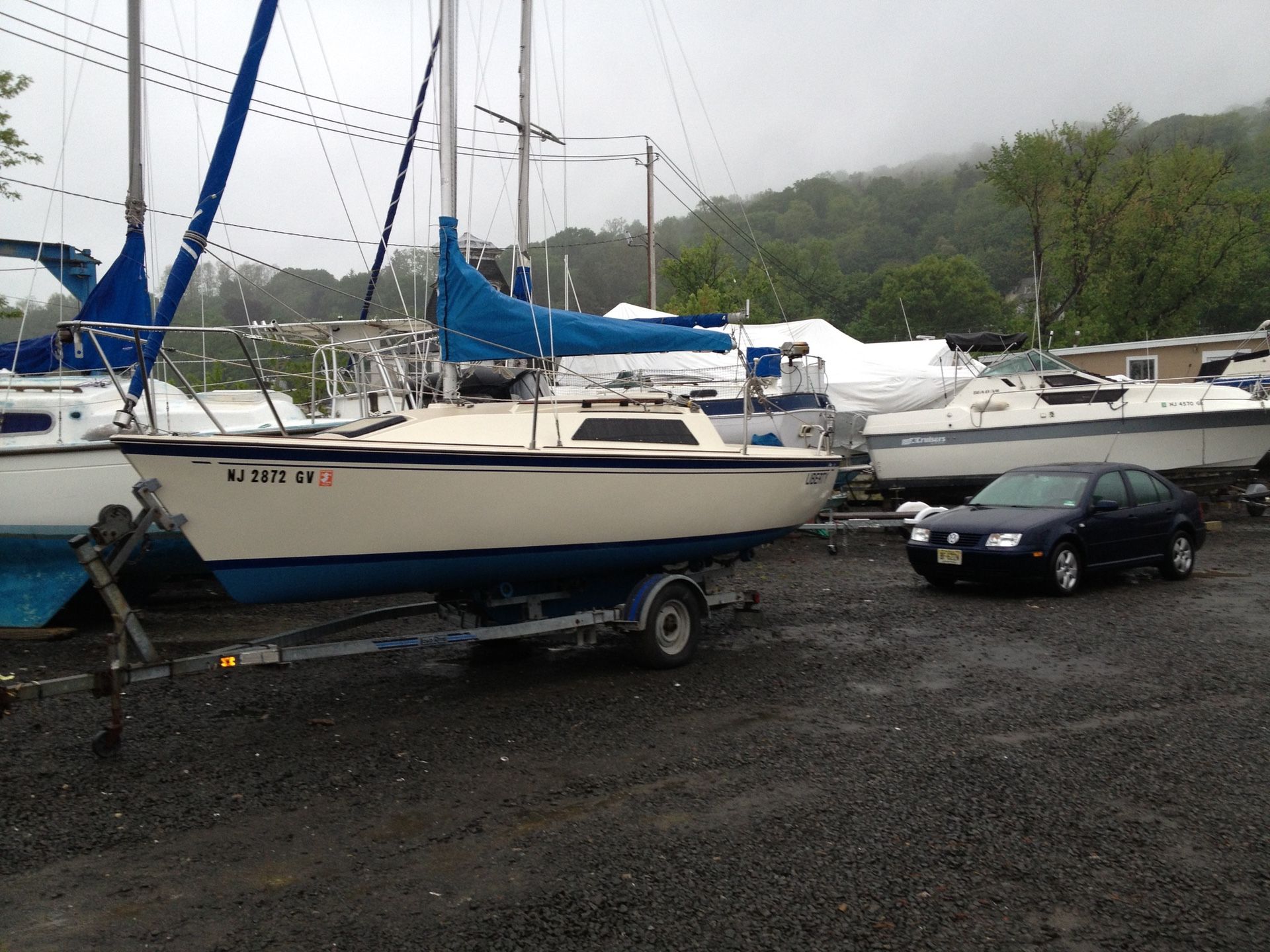 1984 O’Day 222 sailboat