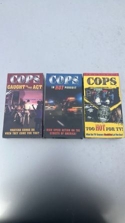 COPS VHS (new)