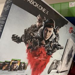 Xbox X box only Gears 5 limited box