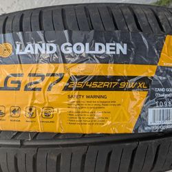 215/45/17 Brand New Tire