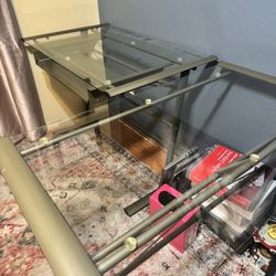 2 Glass Office Tables