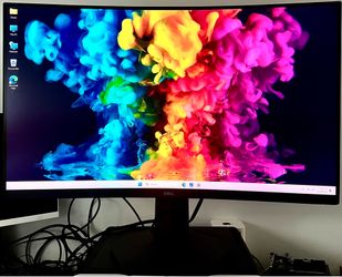 Dell 32” S3222HG Curved LED FHD 165Hz Gaming Monitor