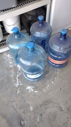 5 gal water bottles