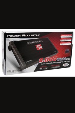 Amp Power Acoustic 8000