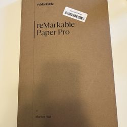 Remarkable Paper Pro with marker (unopened NEW)