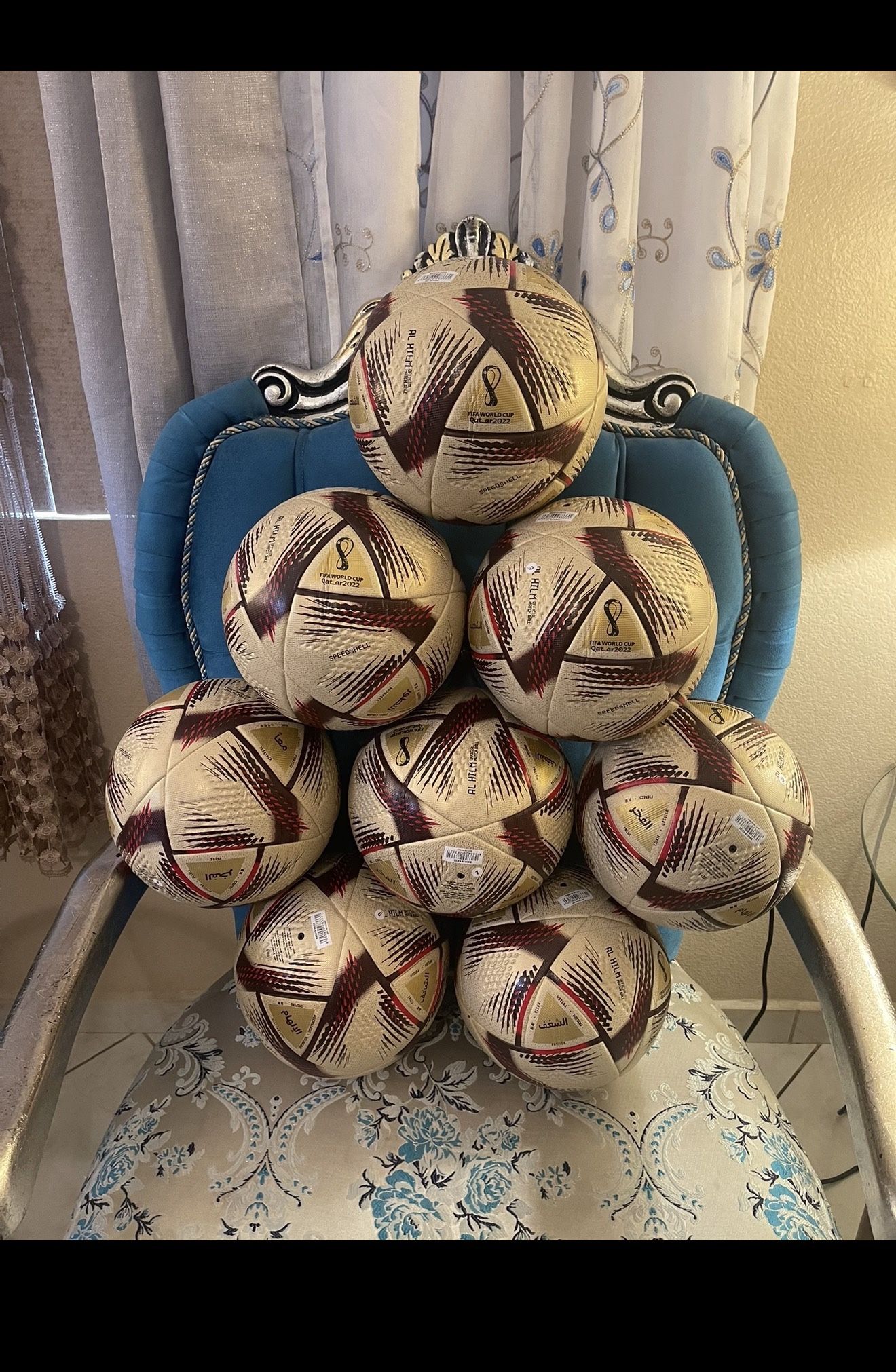 FIFA World Cup Qatar 2022 soccer balls