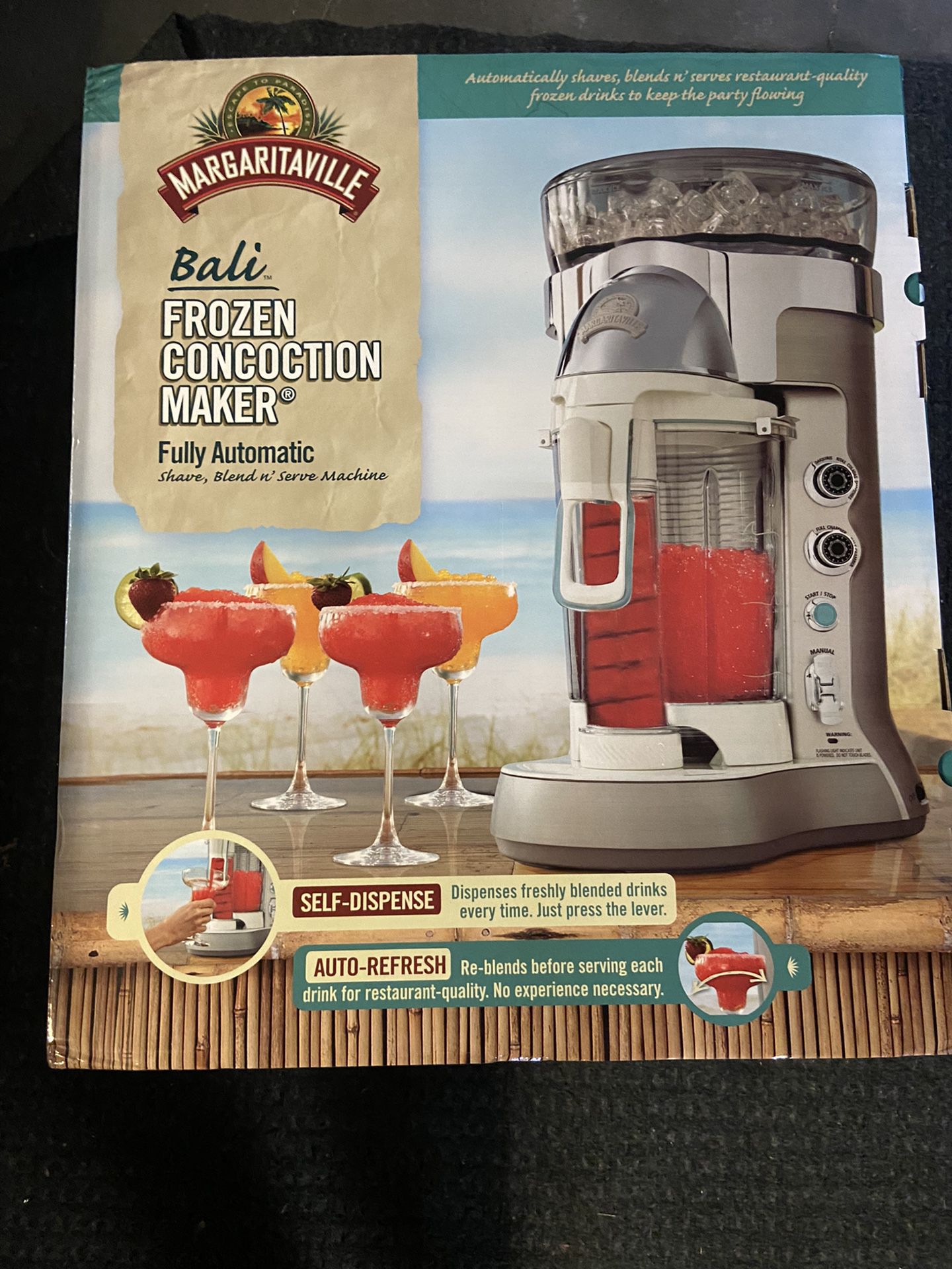 Margaritaville Bali Frozen Concoction Maker with Self Dispenser