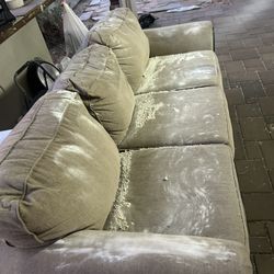 Free Fabric Sofa,love Seat And Chair In Upland
