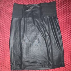 Leather Skirt 