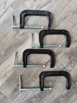 Husky 9 in C clamps, set of 4