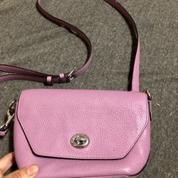 Purple Crossbody  Coach