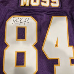 Randy moss Fanatic Autograph Jersey