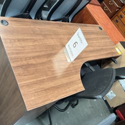66” Walnut Color Desks NEW IN THE BOX $20