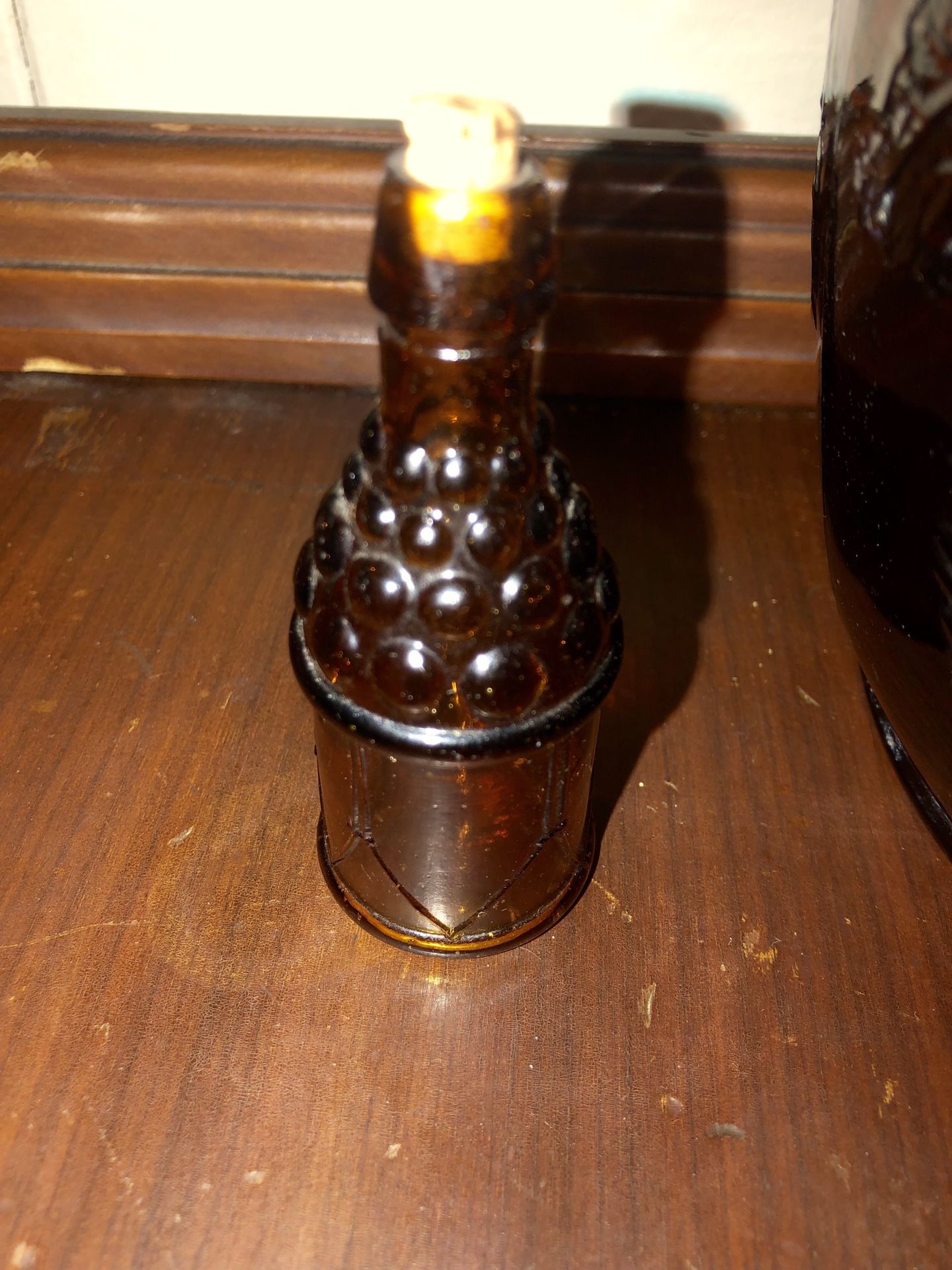 Vintage Antique Brown 1 Gallon Wine Jug